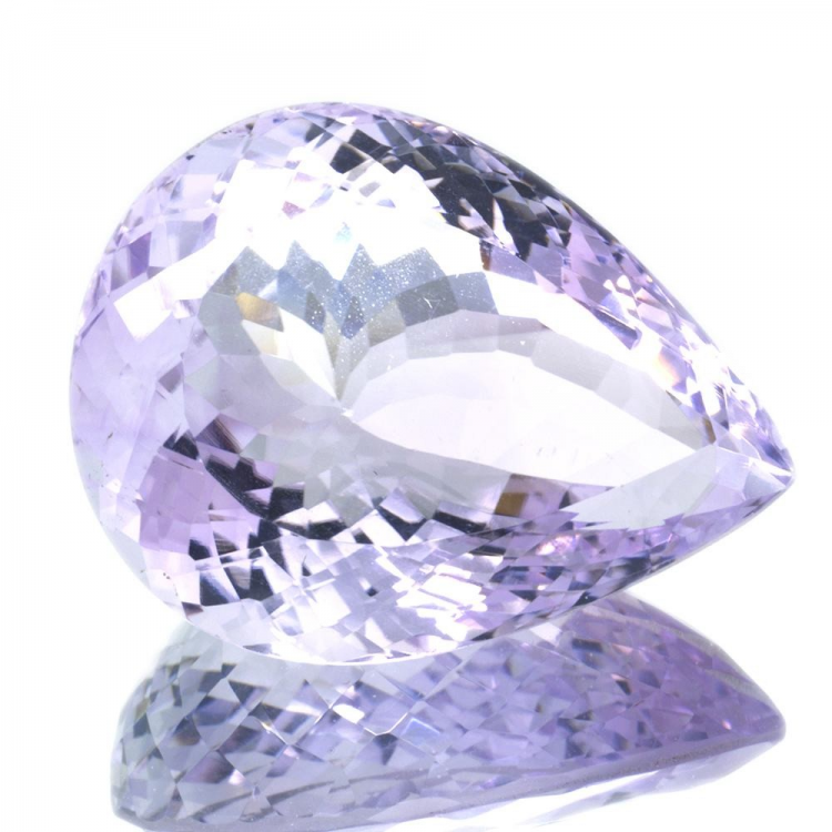 73,65ct Améthyste taille poire 32,58x25,30mm