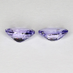 1.48ct Tanzanite Oval Cut 7x5mm 2pcs