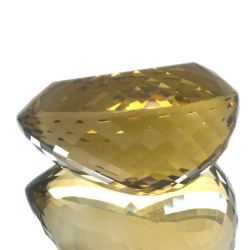 66,40ct. Citrine Pear Cut