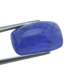 14,14 ct Tanzanite Cabochon Coupe Rectangulaire 16,54x10,18 mm