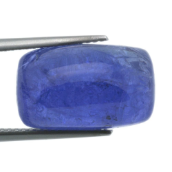 Cabochon Di Tanzanite A Taglio Rettangolare Da 14,14 Ct, 16,54 X 10,18 Mm