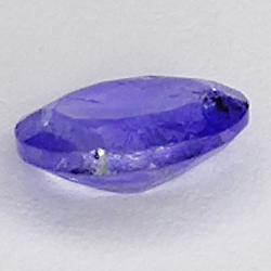 0,90 ct. Tanzanite taglio ovale 7,14x5,40 mm