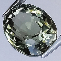 1,91 ct grüner Turmalin im Ovalschliff 8,33 x 6,44 mm