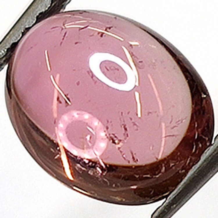 2.16ct Pink Tourmaline Oval Cabochon 9.20x7.19mm