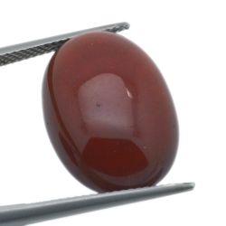 23,70ct.Hessonite Garnet Oval Cabochon Cut