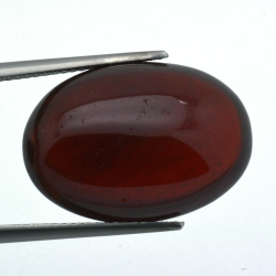 25,62ct.Hessonite Garnet Oval Cabochon Cut