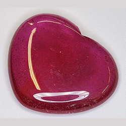 21.27ct Rubin Cabochon Herz