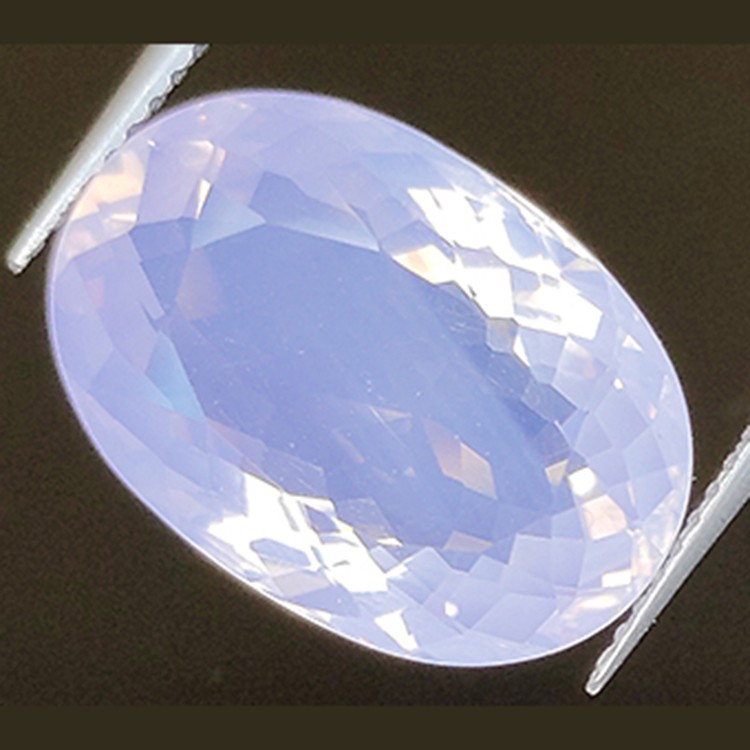 9.78ct Ametista Lavanda Faccettato Ovale