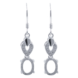 925 Silver earrings fittings