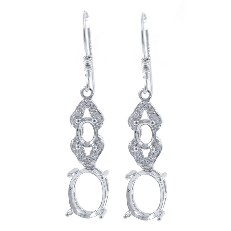 925 Silver earrings fittings