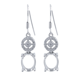 Fornitura pendientes de Plata 925