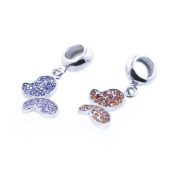Colgante Mariposa de Circonitas y Plata 925