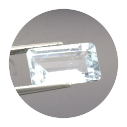 4,53ct. Aquamarine Emerald Cut