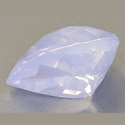 13.46ct Amethyst Lavender Pear Cut  with Checkerboard