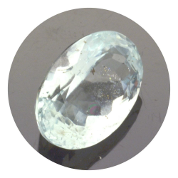 4,02ct. Aquamarine Oval Cut