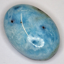 14.02ct Larimar Cabochon Oval Schnitt