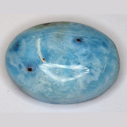 14.02ct Larimar Cabochon Oval Schnitt