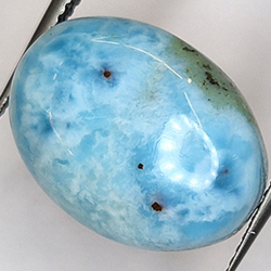 14.02ct Larimar Taille Cabochon Ovale