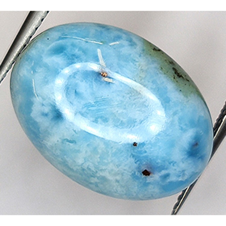 14.02ct Larimar Cabochon Oval Schnitt