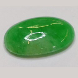 1.82ct Imperial Jade Oval Cabochon Cut