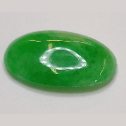 1.82ct Imperial Jade Oval Cabochon Cut