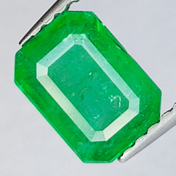 1.02ct Émeraude Taille Émeraude