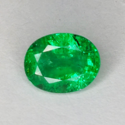 2.12ct Esmeralda Talla Oval