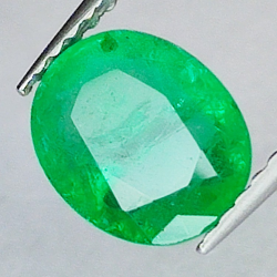 1,22 ct Smeraldo Taglio smeraldo 6,82x5,92 mm