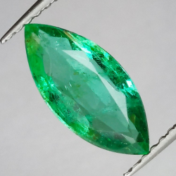 1,61ct Émeraude Taille Marquis 12,32x5,69mm