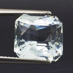 6,52ct. Aquamarine Emerald Cut