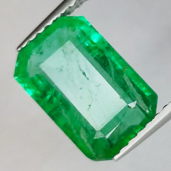 2.58ct Émeraude Taille Émeraude