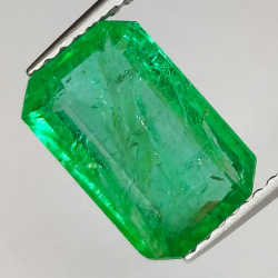 2.58ct Émeraude Taille Émeraude