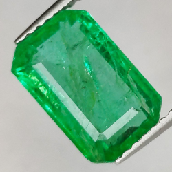 2.58ct Émeraude Taille Émeraude