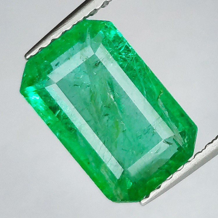 2.58ct Émeraude Taille Émeraude