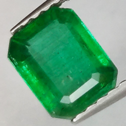 1.10ct Émeraude Taille Émeraude