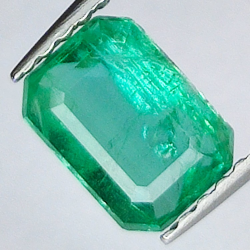 1,06ct Émeraude Taille Émeraude 7,11x5,06mm