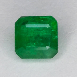 1.65ct Émeraude Taille Émeraude