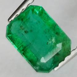 1.06ct Émeraude Taille Émeraude