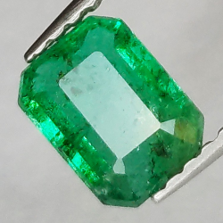 1.06ct Émeraude Taille Émeraude