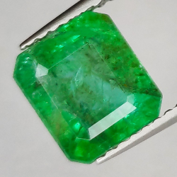 2.46ct Émeraude Taille Émeraude