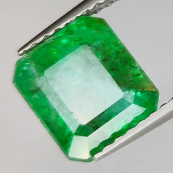 2.46ct Émeraude Taille Émeraude