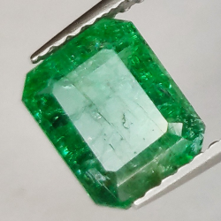 1.84ct Émeraude Taille Émeraude