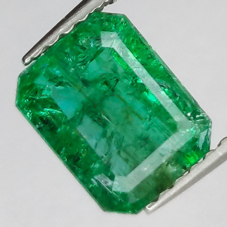 1.84ct Émeraude Taille Émeraude