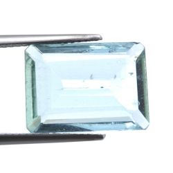 6,31ct. Aquamarine Emerald Cut