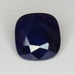 3.11ct Saphir Kissen Schnitt