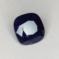 3.11ct Saphir Kissen Schnitt