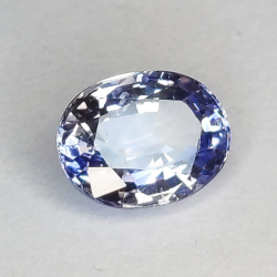 1.89ct Zaffiro Facettato Ovale