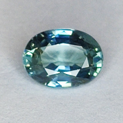 1,42ct Saphir taille ovale 7,18x5,28 mm