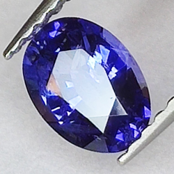 0.91ct Saphir Oval Schnitt