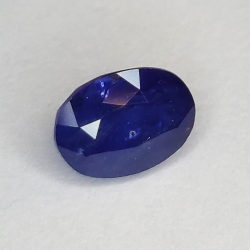 1.66ct Saphir Oval Schnitt